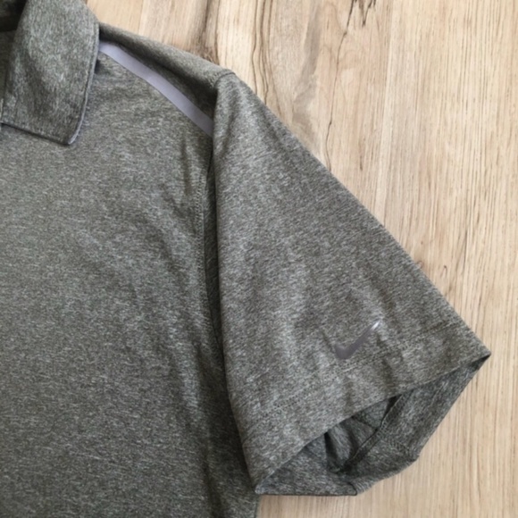 Nike Men's Charcoal Polo Shirt - Picture 6 of 6